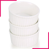 Ramekin Set 2.5 Inch 3Pcs - bakeware bake house kitchenware bakers supplies baking