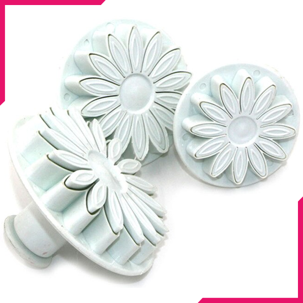 Plunge Cutter Sunflower - 3 pcs - bakeware bake house kitchenware bakers supplies baking
