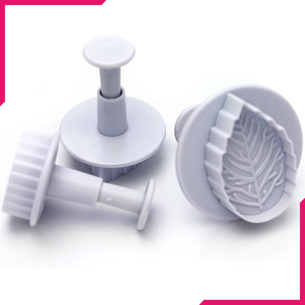 Plunge Cutter Leaf - 3 pcs - bakeware bake house kitchenware bakers supplies baking