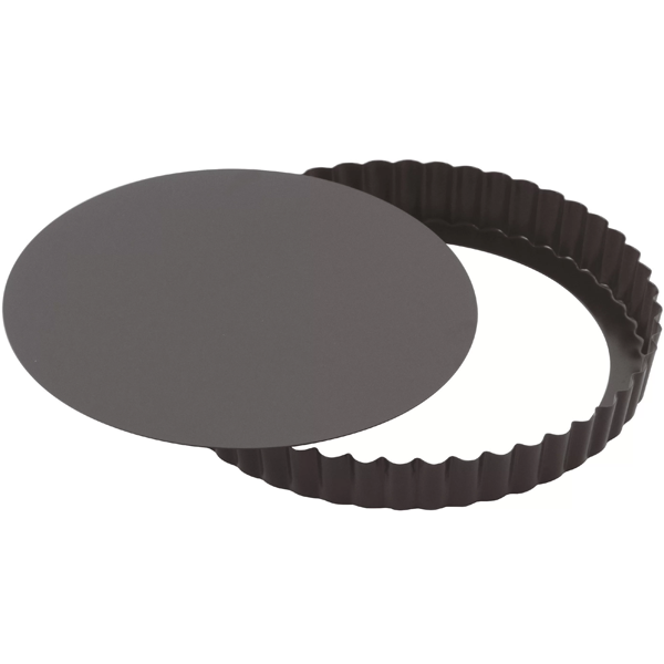 Pie Pans Removable Lid 22 cm - bakeware bake house kitchenware bakers supplies baking