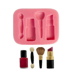 Silicone Fondant Mold Cosmetics - bakeware bake house kitchenware bakers supplies baking