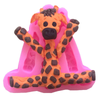 3D Silicone Baby Giraffe Fondant Mould - bakeware bake house kitchenware bakers supplies baking