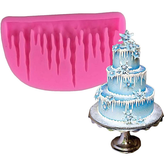 Silicone Frozen Ice Cake Fondant Mould - bakeware bake house kitchenware bakers supplies baking