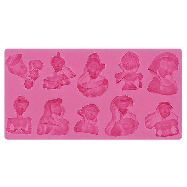 Small Princess Silicone Moulds - bakeware bake house kitchenware bakers supplies baking