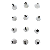 12 pcs Carded Nozzle/Tip Set - bakeware bake house kitchenware bakers supplies baking