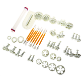 46pcs Pastry, Fondant & Cake Tools Set 2 - bakeware bake house kitchenware bakers supplies baking