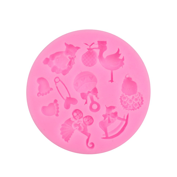 Silicone Mould Baby Girl Items - bakeware bake house kitchenware bakers supplies baking