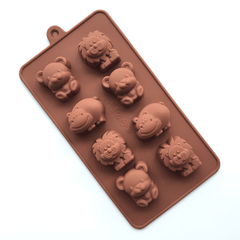 Animal Shaped Silicone Mould - bakeware bake house kitchenware bakers supplies baking