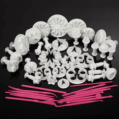 47 pcs Pastry, Fondant & Cake Tools Set - bakeware bake house kitchenware bakers supplies baking