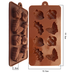 Chocolate Mould Snails - bakeware bake house kitchenware bakers supplies baking