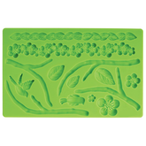 Flower Rope & Tree Fondant Silicone Mold - bakeware bake house kitchenware bakers supplies baking