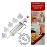 2 in 1 Cookie Press And Cake Decorating Set - bakeware bake house kitchenware bakers supplies baking