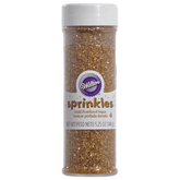 Wilton Sprinkles Gold Pearlized Sugar - bakeware bake house kitchenware bakers supplies baking
