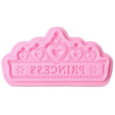 Princess Crown Shape Silicone Cake Mold - bakeware bake house kitchenware bakers supplies baking
