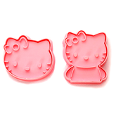 Hello Kitty Cookie Cutters Mold - bakeware bake house kitchenware bakers supplies baking
