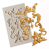 Lace Border Silicone Fondant Mold - bakeware bake house kitchenware bakers supplies baking