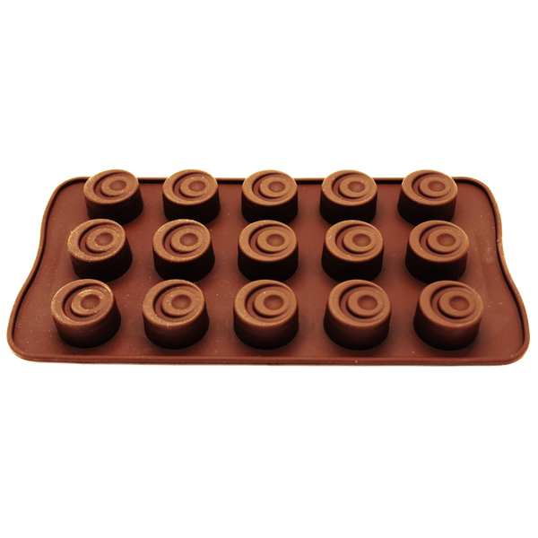 Chocolate Mold Round Spiral - bakeware bake house kitchenware bakers supplies baking