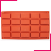 Silicone Chocolare Mold Kit Kat 20 Cavity - bakeware bake house kitchenware bakers supplies baking