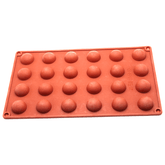 Silicone Mold Round 24 Cavity - bakeware bake house kitchenware bakers supplies baking