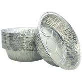 Disposable Aluminium Foil Bowl 4pcs - bakeware bake house kitchenware bakers supplies baking