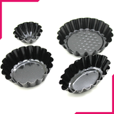 Tart Mold Pan 4 Designs - bakeware bake house kitchenware bakers supplies baking