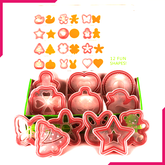 Costcoma Cookie Cutter and Stencil Set - bakeware bake house kitchenware bakers supplies baking