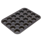 Non-Stick 24 Cup Mini Muffin Tray - bakeware bake house kitchenware bakers supplies baking