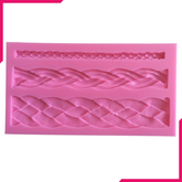 Braid weave silicone mold - bakeware bake house kitchenware bakers supplies baking
