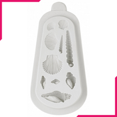 Seashells Silicone Icing Mould - bakeware bake house kitchenware bakers supplies baking