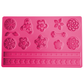 Button Shaped Silicone Fondant Mold - bakeware bake house kitchenware bakers supplies baking