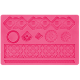 Silicone Fondant Macrame Mold