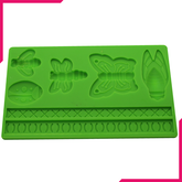 Butterfly, Bee, & Bulb Silicone Mold - bakeware bake house kitchenware bakers supplies baking