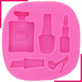 Silicone Fondant Mold Makeup Tools - bakeware bake house kitchenware bakers supplies baking