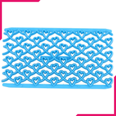 Fondant Net Stamp Hearts - bakeware bake house kitchenware bakers supplies baking