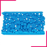 Fondant Net Stamp Floral & Leaf - bakeware bake house kitchenware bakers supplies baking