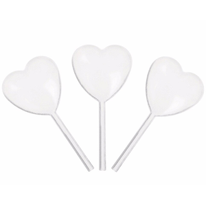 Mini Squeeze Pipettes Heart Shape - bakeware bake house kitchenware bakers supplies baking