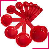 Measuring Cups & Spoons Set 11Pcs - bakeware bake house kitchenware bakers supplies baking