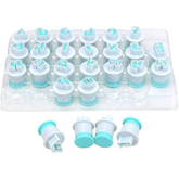 Small Alphabet Plunger Cutter - bakeware bake house kitchenware bakers supplies baking