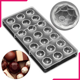 Acrylic Chocolate Mold Diamond Shape - bakeware bake house kitchenware bakers supplies baking