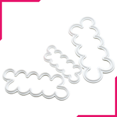 Cake Gumpaster Easiest Rose Cutter 3Pcs Set - bakeware bake house kitchenware bakers supplies baking