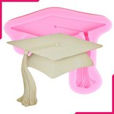 Graduation Cap Silicone Mold - bakeware bake house kitchenware bakers supplies baking
