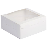 White Brownie Box - bakeware bake house kitchenware bakers supplies baking