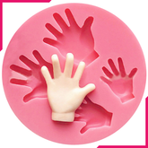 Silicone Mold Hand Shape - bakeware bake house kitchenware bakers supplies baking