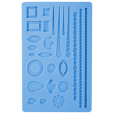 Wedding Jewelry Fondant Gum Paste Silicone Mold - bakeware bake house kitchenware bakers supplies baking