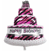 Happy Birthday Foil Balloon - bakeware bake house kitchenware bakers supplies baking