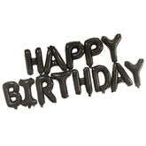Happy Birthday Letter Foil Balloons - bakeware bake house kitchenware bakers supplies baking