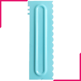 Cake Icing Comb Blue Design 1 - bakeware bake house kitchenware bakers supplies baking