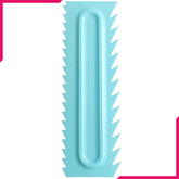 Cake Icing Comb Blue Design 4 - bakeware bake house kitchenware bakers supplies baking