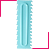 Cake Icing Comb Blue Design 6 - bakeware bake house kitchenware bakers supplies baking