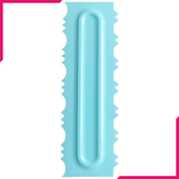Cake Icing Comb Blue Design 9 - bakeware bake house kitchenware bakers supplies baking